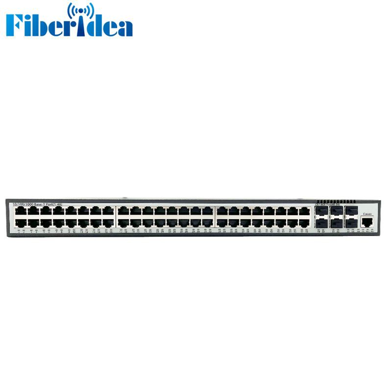 Comutador de camada 3 de uplink de 10 Gigabit com acesso total Gigabit