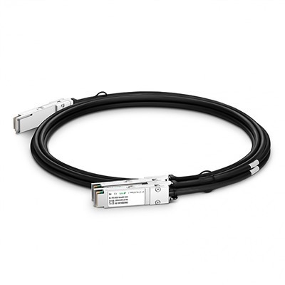 200g qsfp56 a 2 × 100g qsfp56 Cabo de cobre direto passivo (DAC), 1. 5-3 M