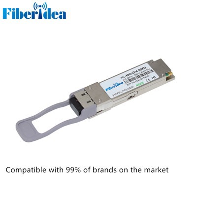 Transceptor 40G QSFP+ ZR4 80KM